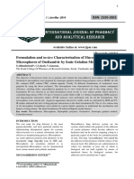 Formulation and Invitro Characterisation of Mucoadhesive Microspheres of Oseltamivir by Ionic Gelation Method