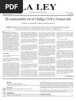 El Consumidor en El CCCN - Artículo Junyent Bas PDF