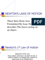 Power Point Presentation Newton's Laws