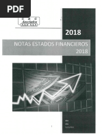 Notas Estados Financieros 2018 Gyg Asociados Sae Sas