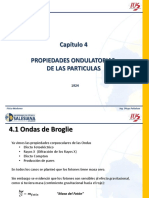 Capitulo 4 Propiedades Ondulatorias de Las Particulas