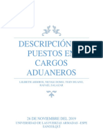 Descripción de Puestos Relacionados Al Comercio Exterior