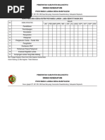Buku Rencana Kerja Rutin Posyandu Lansia Laba Sehati Tahun 2018