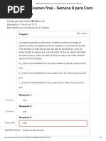 Historial de Exámenes1 para Caro Serrano Andrea - Examen Final - Semana 8