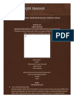 MAKALAH FIQIH IBADAH - Pengertian Ibadah Dan Kedudukannya Dalam Islam211350 PDF