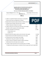 Python Question Bank (Descriptive) R19 PDF