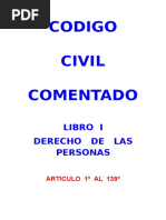 Derecho de Las Personas - 1 Al 139