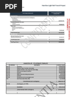 Hamilton LRT - Cost Consultant Estimate 2019