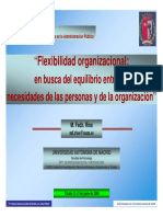 Flexibilidad Organizacional, Diseno y Eficacia de F.RIOS PDF