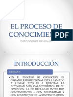 El Proceso de Conocimiento