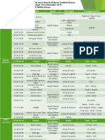 Rundown Acara Dauroh Quran Cendekia BAZNAS