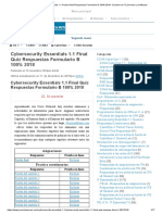 Cybersecurity Essentials 1.1 Prueba Final Respuestas Formulario B 100% 2018 - Examen de TI Premium y Certificado PDF