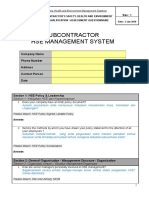 CSMS Questionnaire