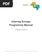 Interreg Europe - Fourth Call Programme Manual PDF