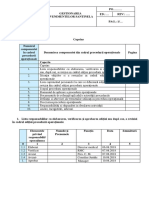 PO ....... Gestionarea Evenimentelor Santinela - MODEL NOU