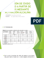 Obtención de Óxido de Silicio A Partir de Espejos Exposición