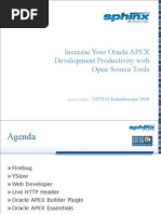 Increase Your Oracle APEX Development Productivity With Open Source Tools English
