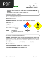 MSDS Oxido Nitroso