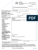 IacDo222R2 MODELO HOJA RECLAMACION