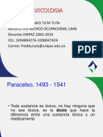 Clase 3 Toxicodinamia-Toxicocinetica