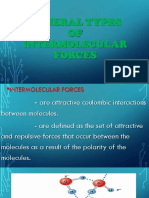 General Types of Intermolecular Forces 11-L