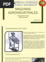 Maquinas Agroindustriales - Bravo Martel Joseph, Santiago Valqui Ivan