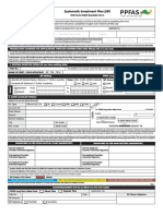 Ppfas Sip Form