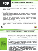 Proyecto Pedagogico Educativo Comunitari PDF