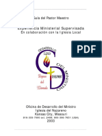 Experiencia Ministerial Supervisada en Colaboración Con La Iglesia Local PDF