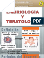 Embriología y Teratología