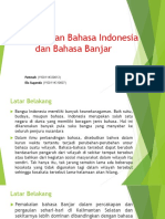 Perbandingan Bi DGN Bahasa Banjar