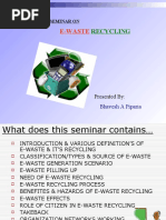 Ewaste Recycling