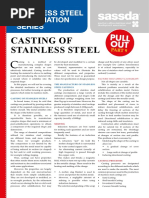 9 Information Series Casting of Stainless Steel