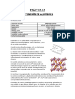 Alumbre Aluminio Potasio