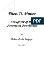 Ellen D. Huber Daughter of The American Revolution