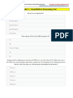 Mathematics - Quantitative - Reasoning PSHS Rev