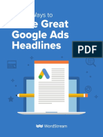 8 Ways To Write Great Google Ads Headlines