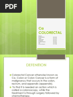 CA Colorectal