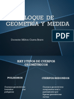 Bloque de Geometría y Medida