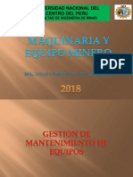 Gestion de Mantenimiento de Equipos PDF