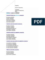 Conjugação Dos Tempos Compostos