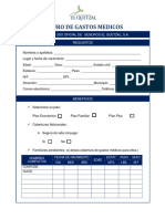 Formulario de Solicitud