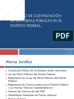 Proceso de Contratación de Obras Publicas