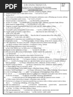 Board Model Examination 19-12-2019 Answerkey