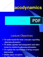 Lecture 1 Pharmacodynamics