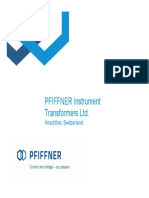 Priffner Instrument Transformers