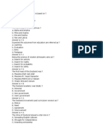 Testing and Evaluation MCQs