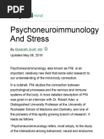 Psychoneuroimmunology and Stress 3145127