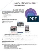 Tema 2 Ordenamiento y Estructura de La Sanidad Animal