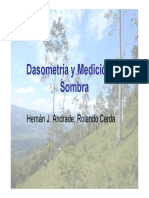 Dasometría y Medición de Sombra PDF